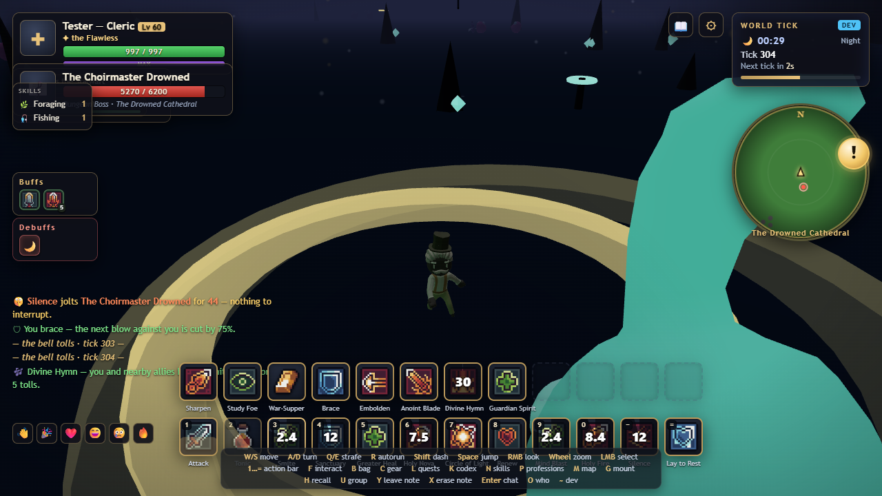 Cleric in The Drowned Cathedral