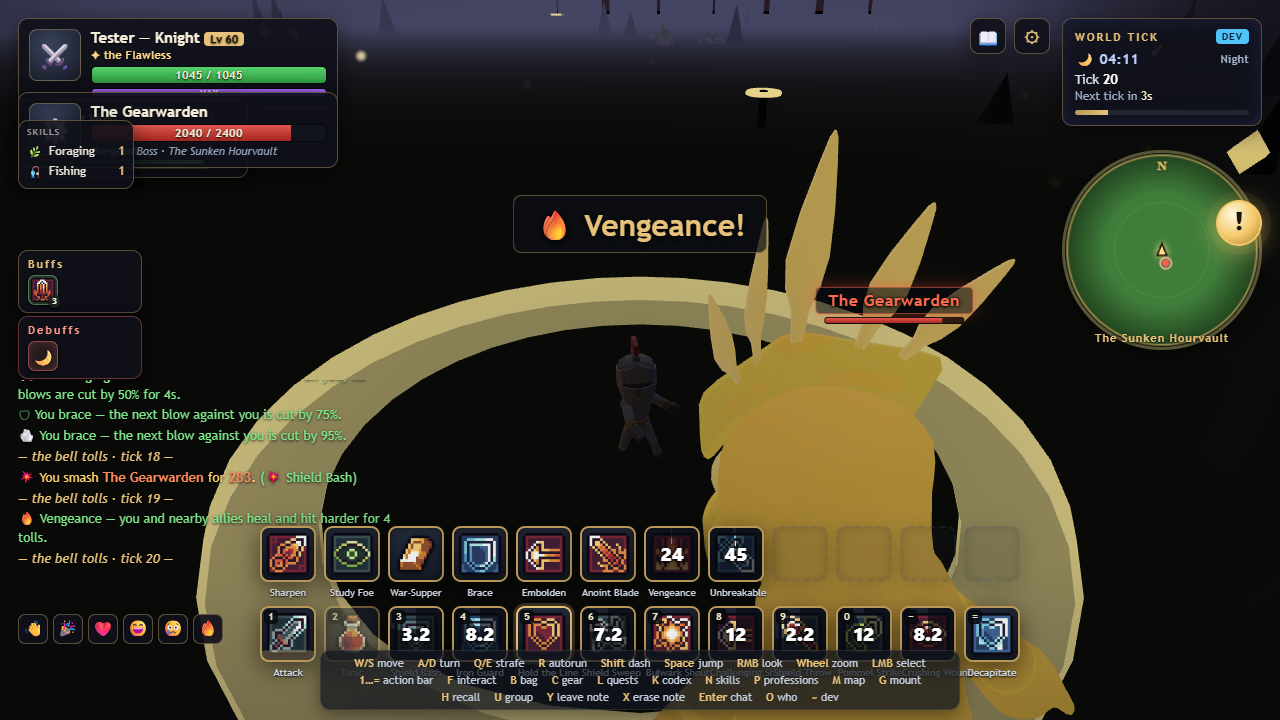 Knight in The Sunken Hourvault