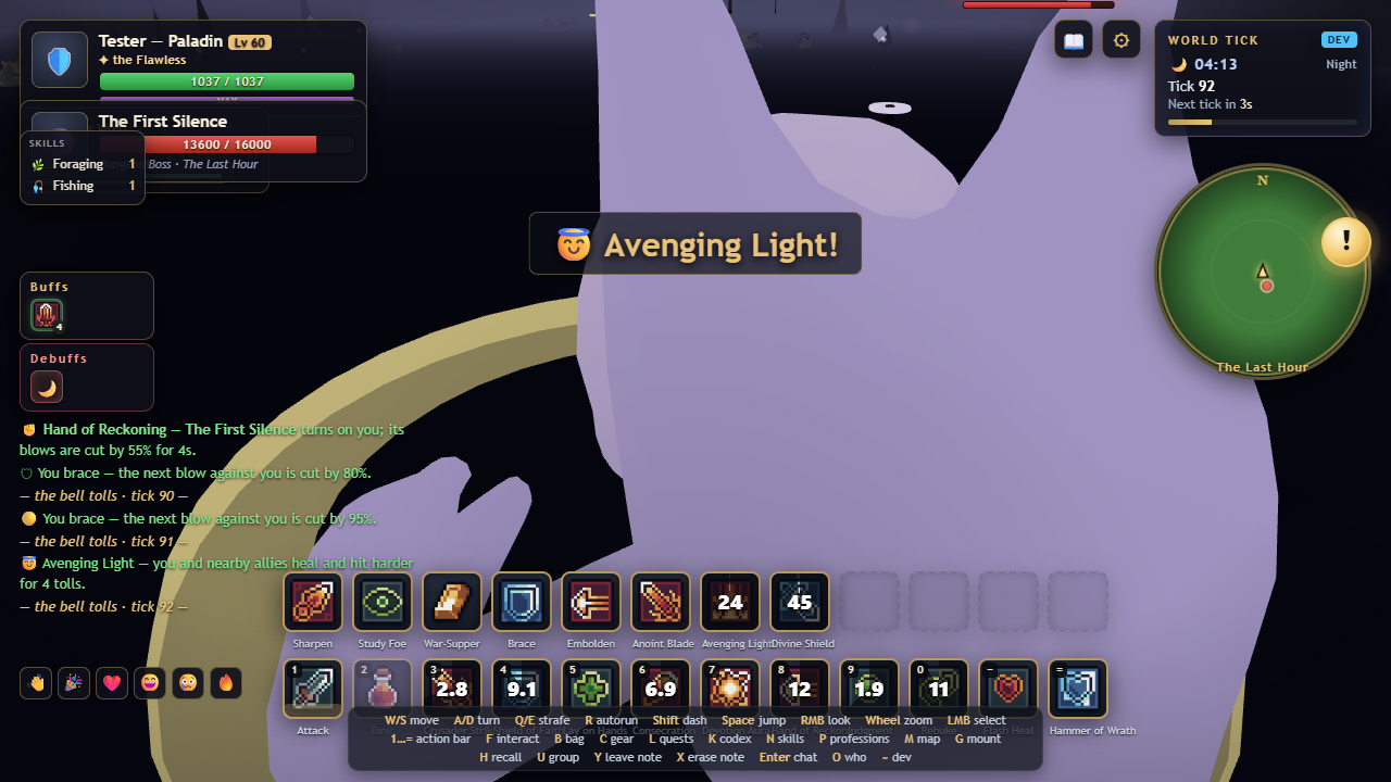 Paladin in The Last Hour