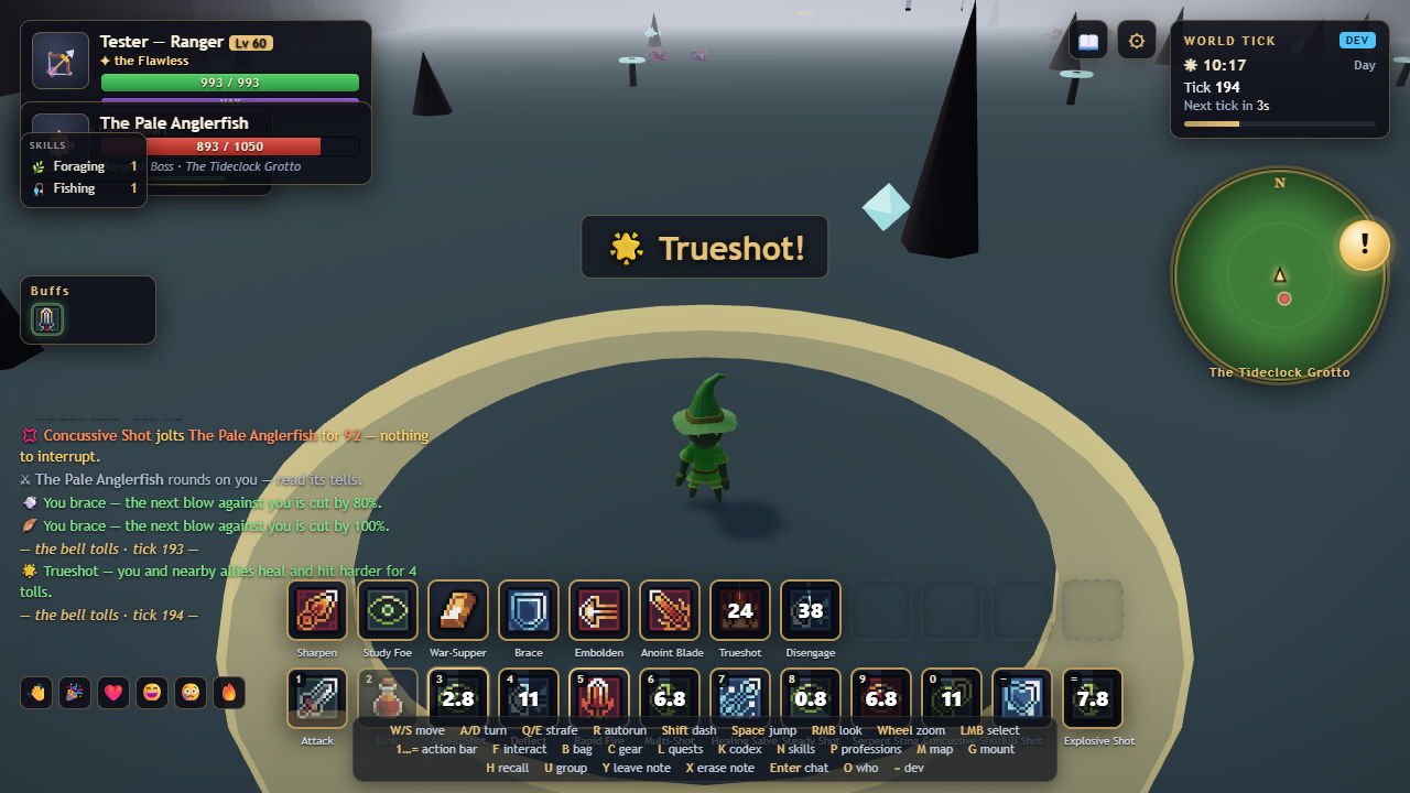 Ranger in The Tideclock Grotto