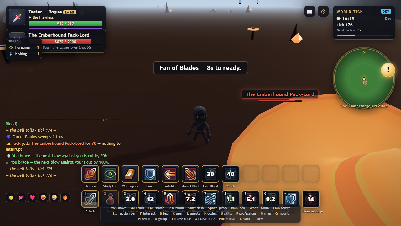 Rogue in The Emberforge Crucible