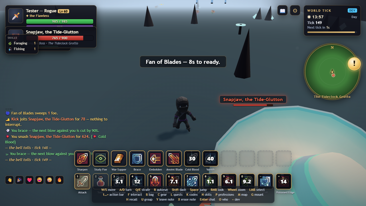 Rogue in The Tideclock Grotto